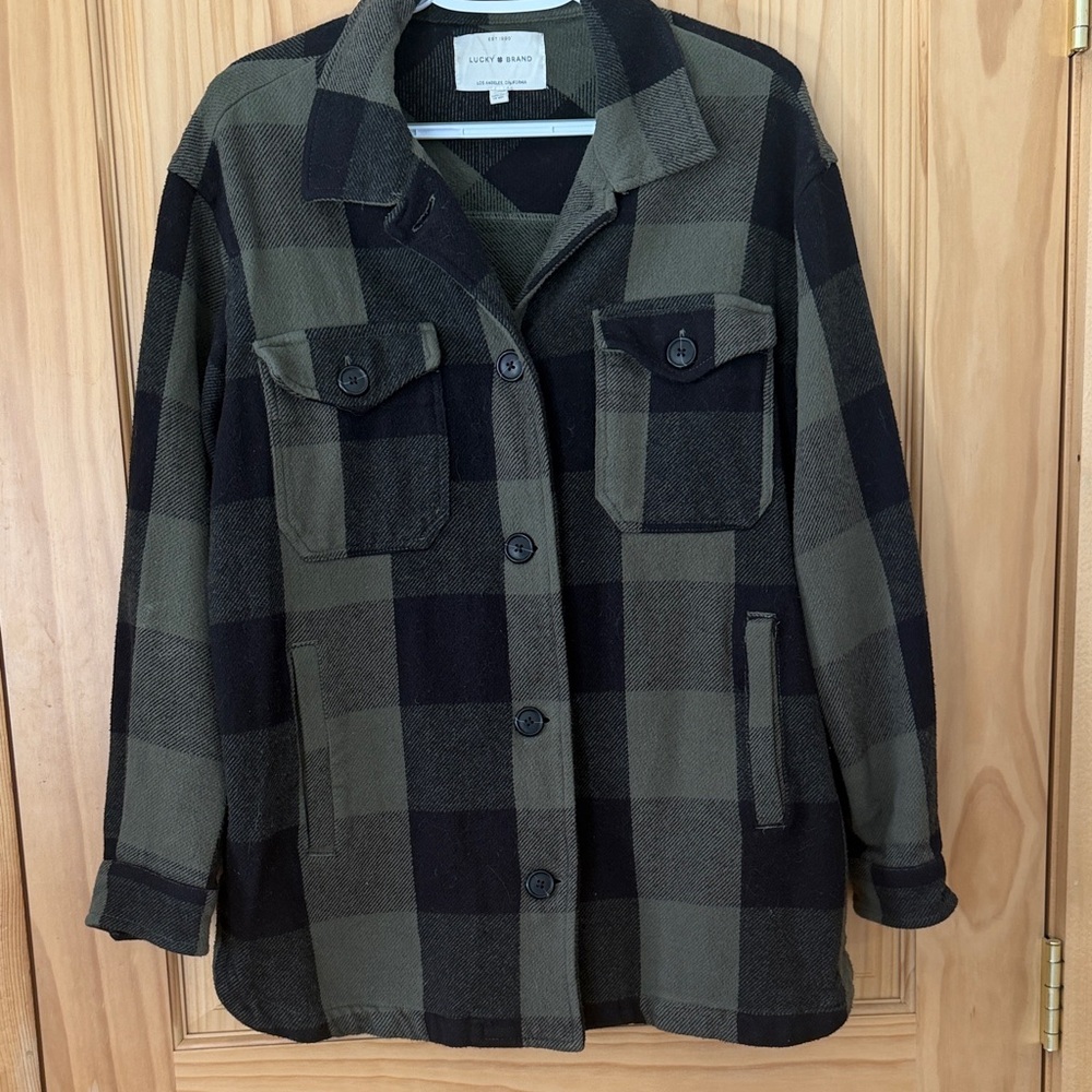 Lucky Brand Oversized  Shacket